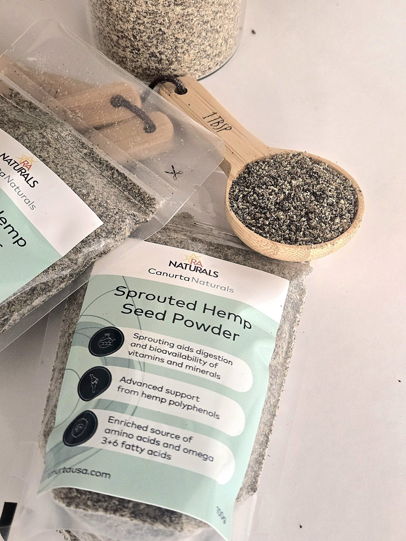 Sprouted Hemp Seed Powder - 227 g