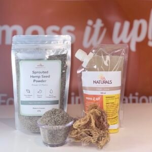 Superfood Duo - Hemp Seed Powder and Sea Moss Gel